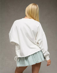 AE Side Lace-Up Sweatshirt