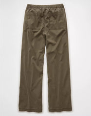 AE Mid-Rise Wide-Leg Pull-On Pant