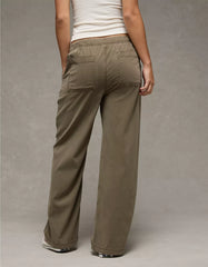 AE Mid-Rise Wide-Leg Pull-On Pant
