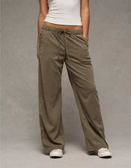 AE Mid-Rise Wide-Leg Pull-On Pant