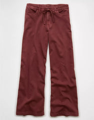 AE Dreamy Drape Stretch Low-Rise Ultra Wide-Leg Pant