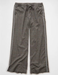 AE Stretch Low Rise Wide-Leg Track Pant