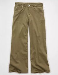 AE Dreamy Drape Stretch Low-Rise Ultra Wide-Leg Pant