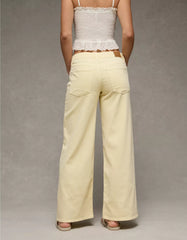 AE Dreamy Drape Stretch Low-Rise Ultra Wide-Leg Pant