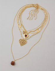 AE Heirloom Heart Necklace 5-Pack