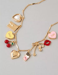 AE Valentine's Day Charm Necklace