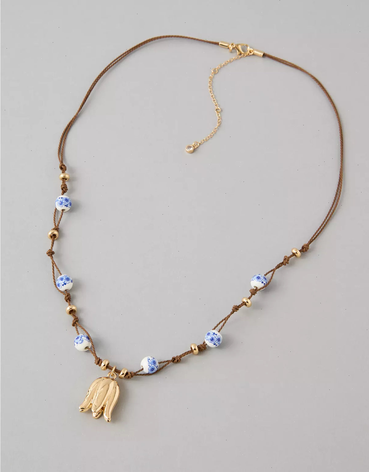 AE Corded Bead Necklace