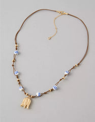AE Corded Bead Necklace
