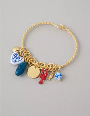 AE Charm Bangle Bracelet