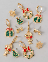 AE Holiday Earrings 6-Pack
