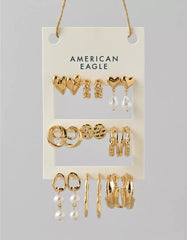 AE Assorted Earrings 9-Pack