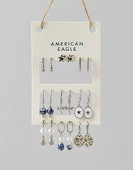 AE Assorted Earrings 9-Pack