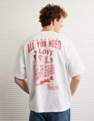 AE Boxy The Beatles Graphic T-Shirt