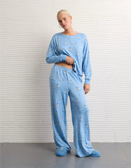 AE Luxe Plush Snoopy Long-Sleeve & Pant PJ Set