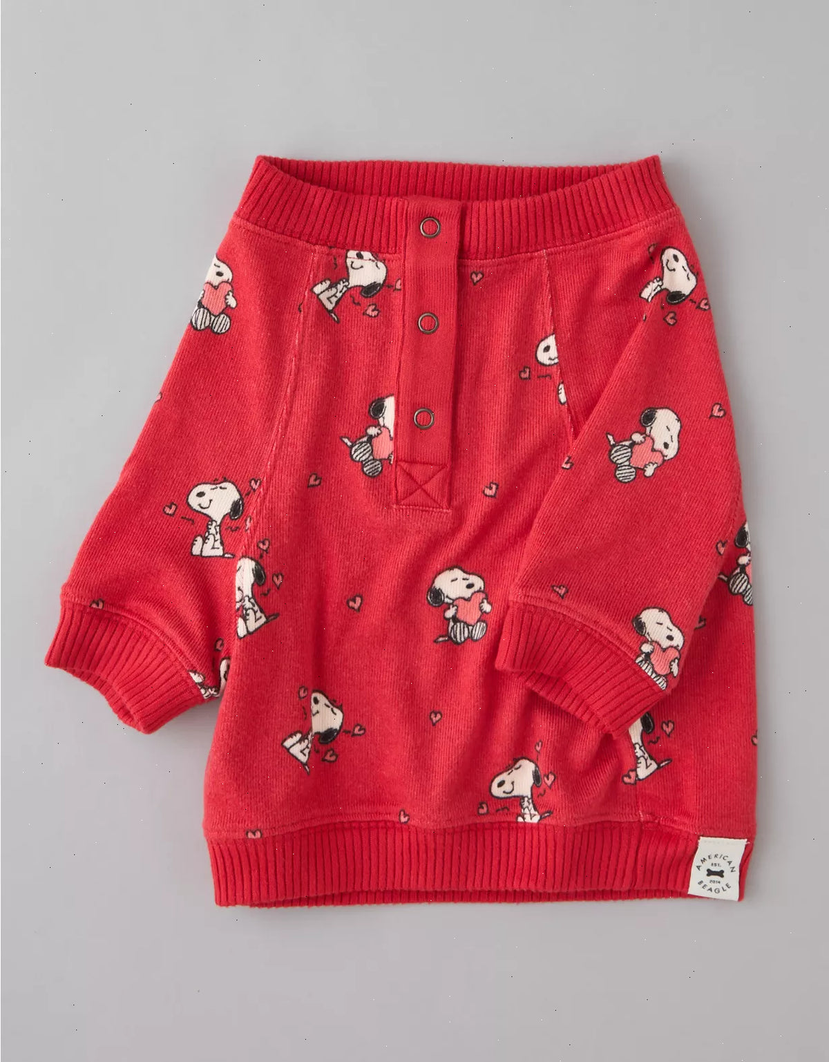 ABO Snoopy Graphic Plush Tee