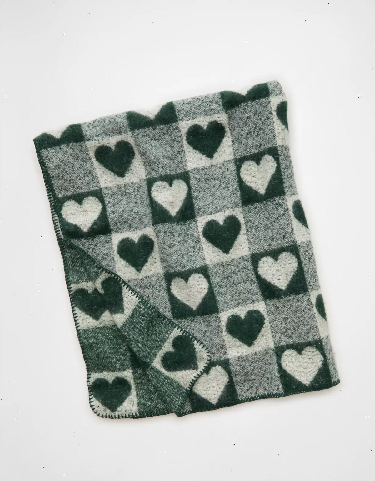 AE Heart Woven Blanket