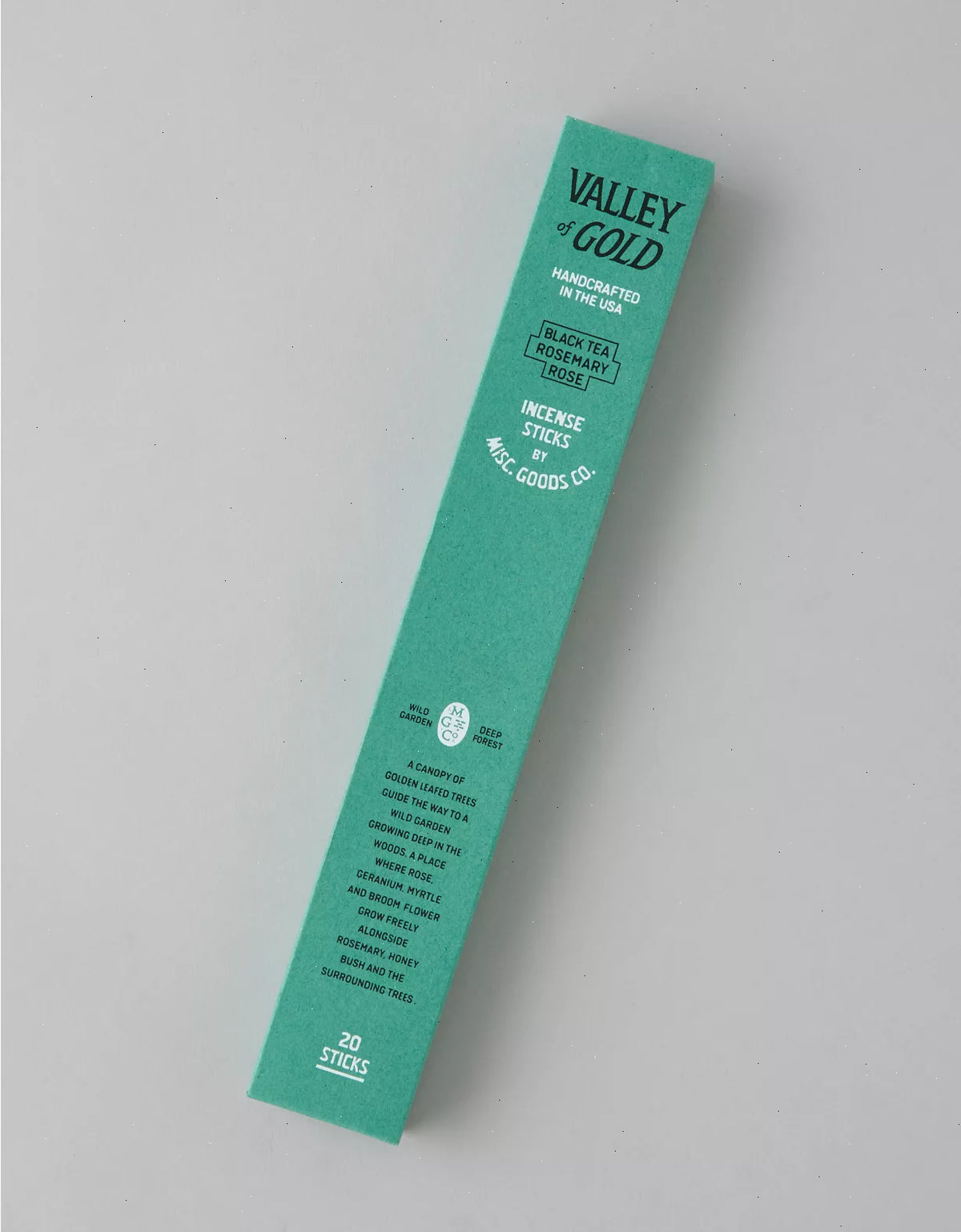 Misc. Goods Co. Valley of Gold Incense Sticks