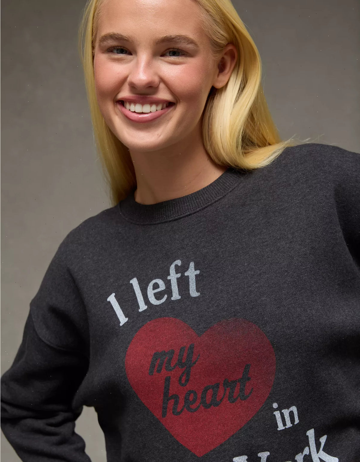 AE Valentine's Day Graphic Sweatshirt