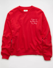 AE Valentine's Day Graphic Sweatshirt