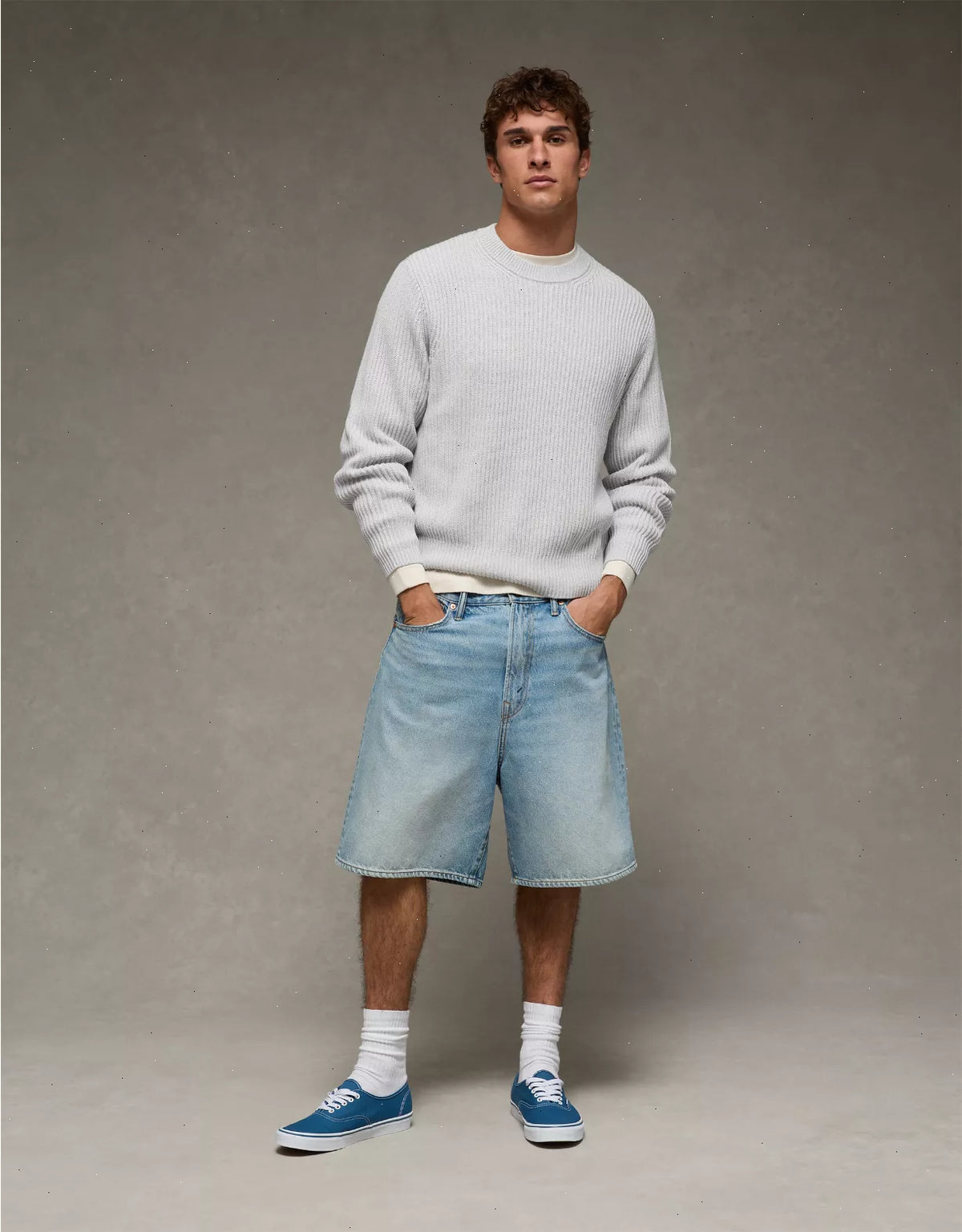 AE Fisherman Crew Neck Sweater