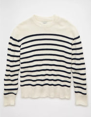 AE Striped Crewneck Sweater