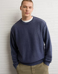 AE Washed Reverse Sweater