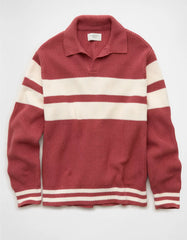AE Chest Stripe Rugby Sweater