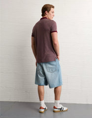 AE Lived-In Slim Fit Pique Polo Shirt