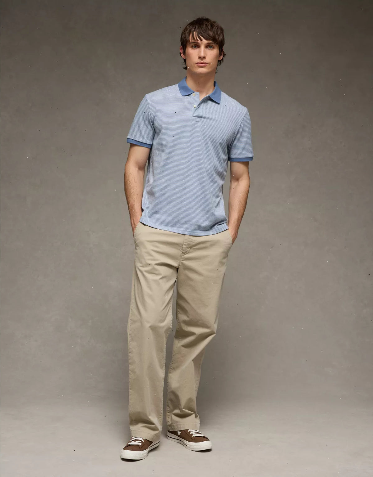 AE 24/7 Club Pique Polo Shirt