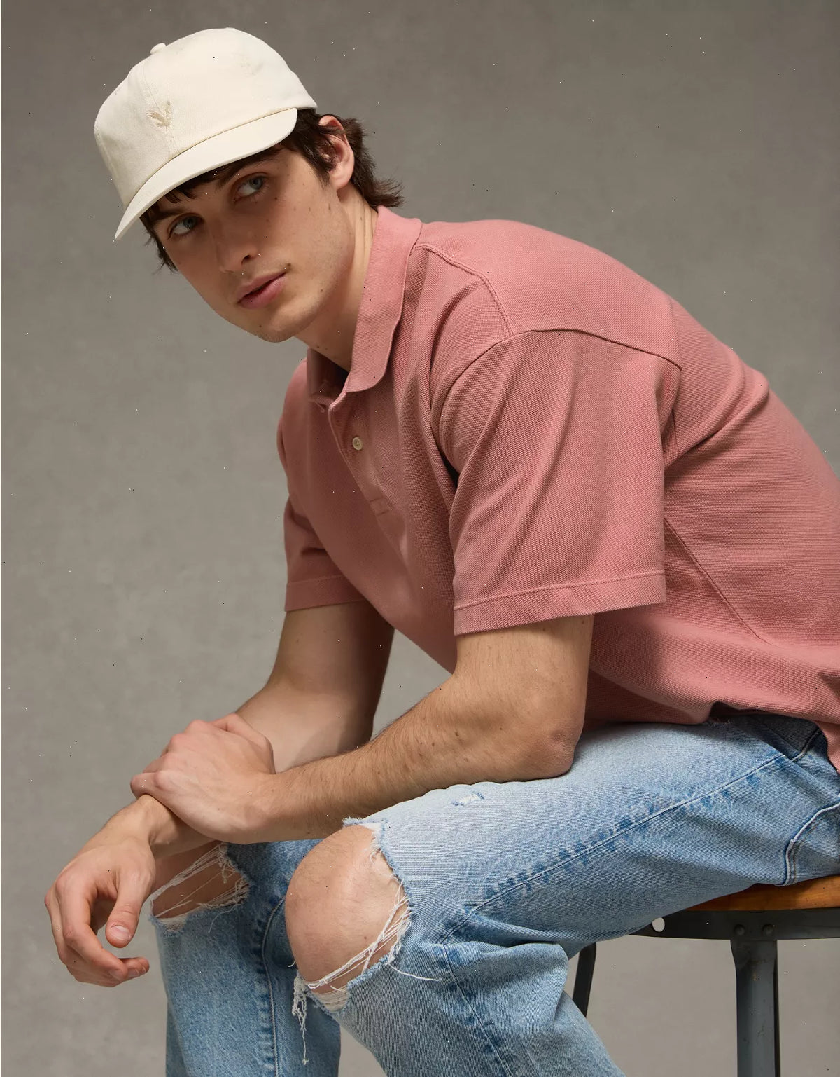 AE Boxy Polo Shirt
