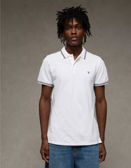 AE Icon Slim Fit Pique Polo Shirt