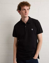AE Icon Slim Fit Pique Polo Shirt