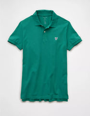 AE Icon Slim Fit Pique Polo Shirt