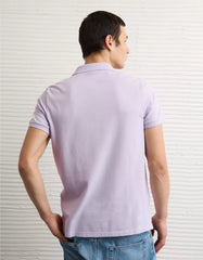 AE Icon Slim Fit Pique Polo Shirt