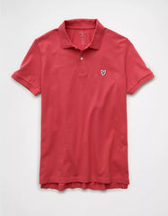 AE Icon Slim Fit Pique Polo Shirt
