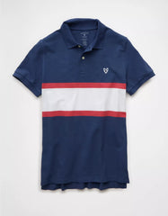AE Icon Slim Fit Pique Polo Shirt