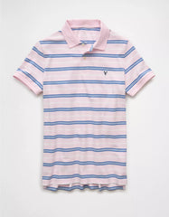 AE Icon Slim Fit Pique Polo Shirt