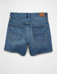 AE Strigid Curvy Super High-Waisted Relaxed Denim Utility Short
