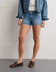 AE Stretch High-Waisted Perfect Midi Short