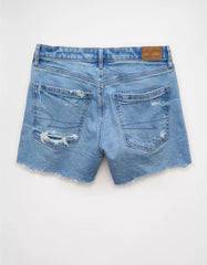 AE Strigid Super High-Waisted Relaxed Denim Short