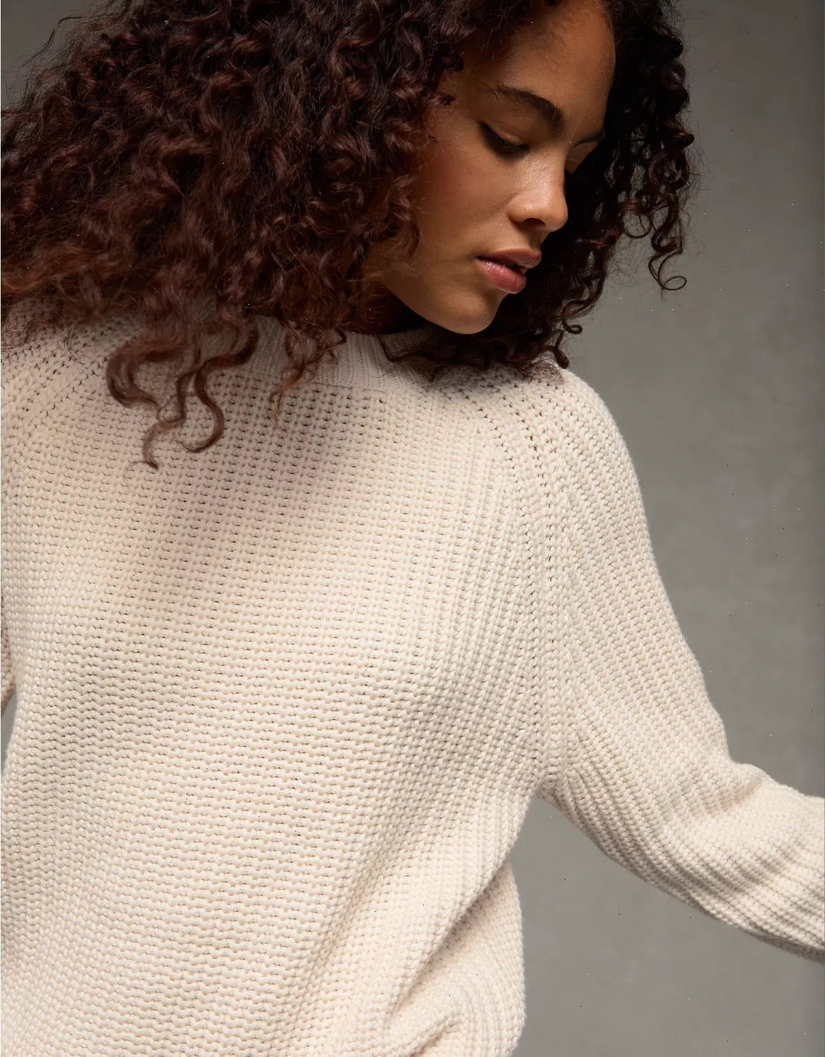 AE Crew Neck Raglan Sweater