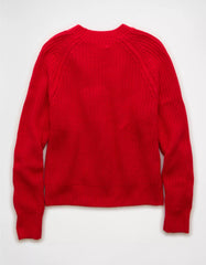 AE Crew Neck Raglan Sweater