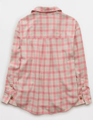 AE Plaid Button-Down Shirt