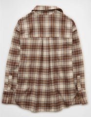 AE Plaid Button-Down Shirt