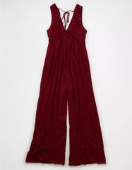 AE Sunchaser Knit V-Neck Jumpsuit