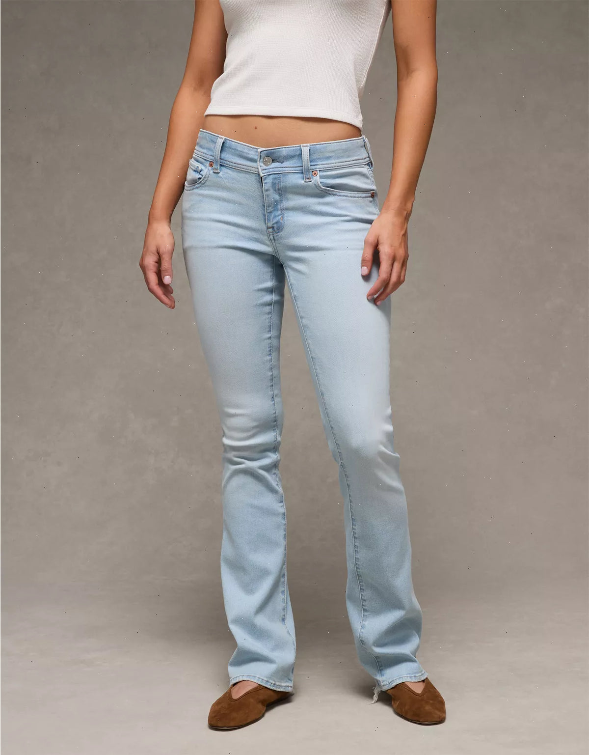AE Next Level Low-Rise Kick Bootcut Jean