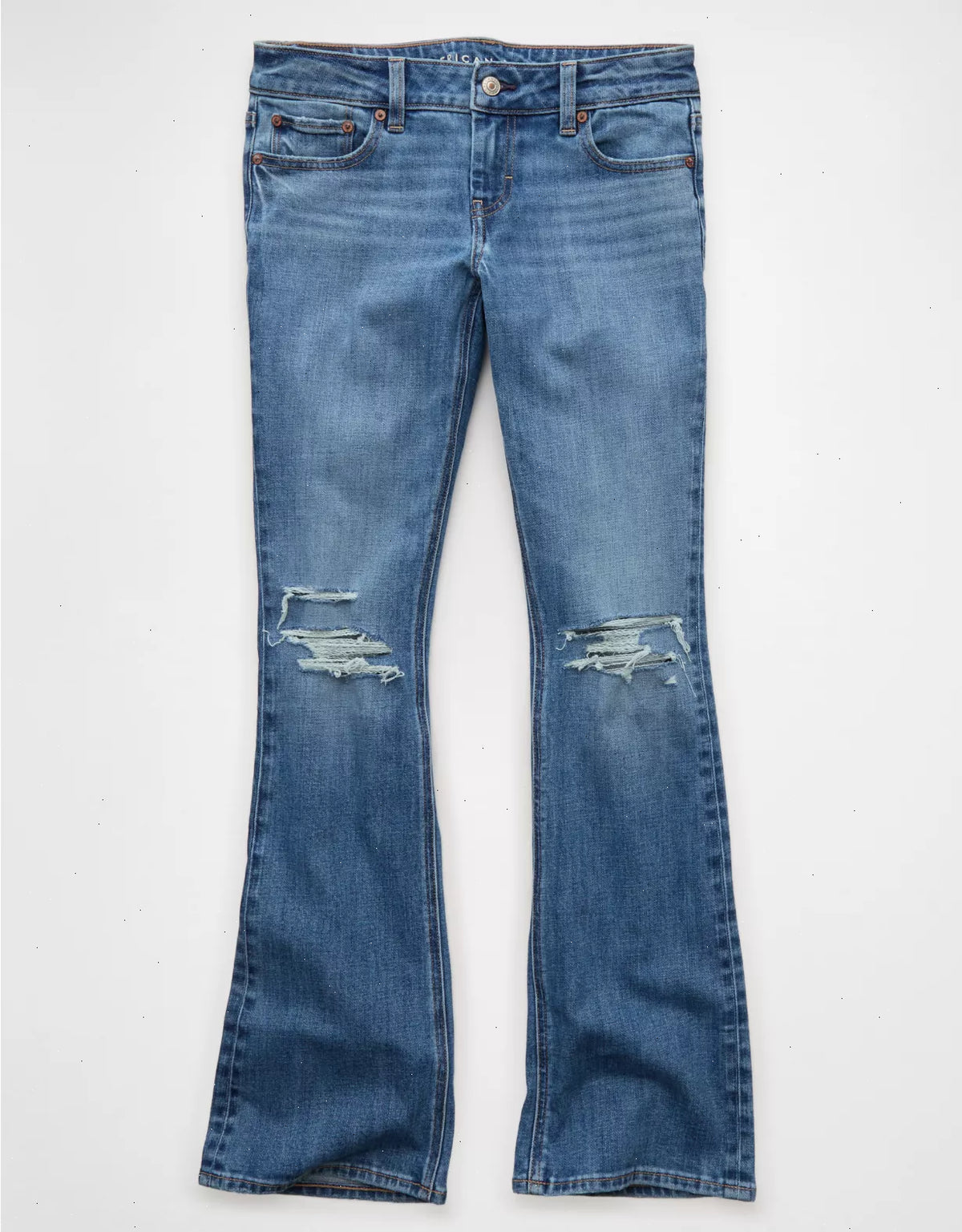 AE Stretch Super Low-Rise Kick Bootcut Jean