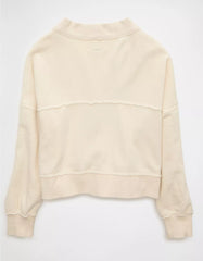 AE Saturday Fleece Cardigan Sweater