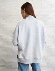 AE Everyday Luxe Mock Neck Sweatshirt