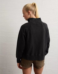 AE Big Hug Fleece Henley Sweatshirt